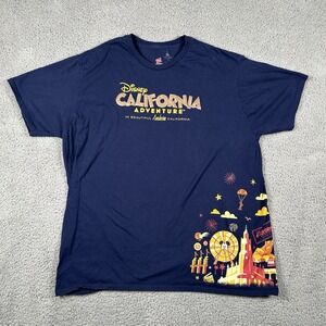 Disney's California Adventure Shirt 3XL Opening Day 2001 3XL RARE Double Sided
